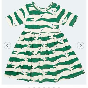 Pink Chicken Organic Steph Dress, Crocodile Star